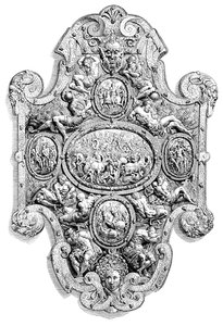 V. Károly állampajzsa, 16. század, 1882 alkotó: Unbekannt