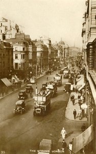 The Strand, London, 1929. alkotó: Unbekannt