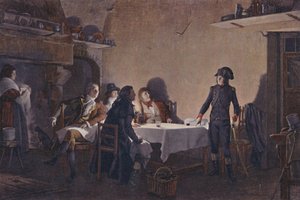 Beaucaire-i vacsora, 1793, 1896 alkotó: Unbekannt
