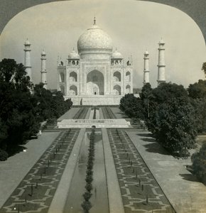 A Taj Mahal, Agra, India, 1902. alkotó: Unbekannt