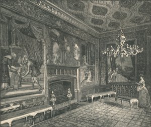A gobelinszoba, 1886 alkotó: Unbekannt
