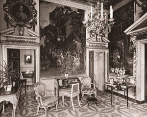 The Tapestry Room, Chiswick House, London, 1894. alkotó: Unbekannt