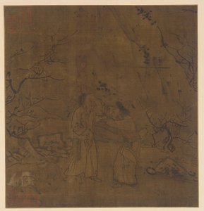 Su Wu és Li Ling könnyes elválása, Ming-dinasztia, 1368-1644. alkotó: Unbekannt