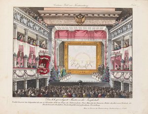 Theatre in der Josefstadt, 1844. alkotó: Unbekannt