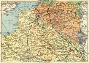"A háború színháza a nyugati fronton", 1920. alkotó: Unbekannt