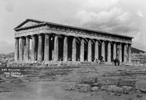 The Theseion, the agora, Athén, Görögország, 1920-c1930-as évek alkotó: Unbekannt