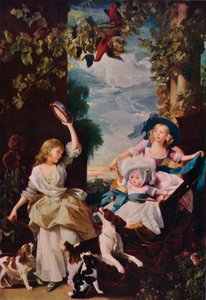 III. György három legfiatalabb lánya, 1785, 1937 alkotó: Unbekannt