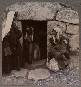 Lázár sírja, Betánia, 1900 körül alkotó: Unbekannt
