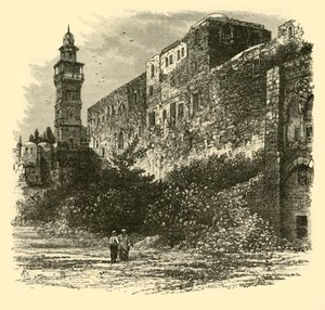 Antónia tornya, Jeruzsálem, 1890. alkotó: Unbekannt
