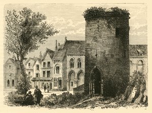 Louis DOutremer tornya Laonban 1831-ben, 1890-ben megsemmisült. alkotó: Unbekannt