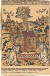 A Loretói Szent Ház szállítása, 1494. alkotó: Unbekannt
