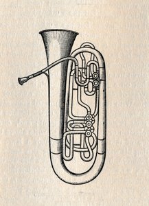 The Tuba - Contra Bass Tuba, 1895. alkotó: Unbekannt