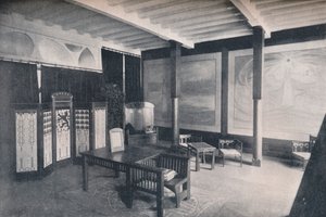 A holland szekció előszobája a torinói kiállításon, 1902 alkotó: Unbekannt
