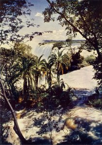 A Victoria-vízesés Dél-Rhodesiában, 1948. alkotó: Unbekannt