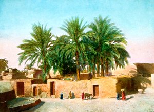 Karnak falu, Egyiptom, XX. század alkotó: Unbekannt