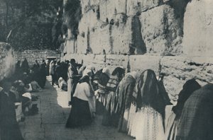 A Siratófal: Ősatyáik elveszett városának siralma napja, 1935. alkotó: Unbekannt