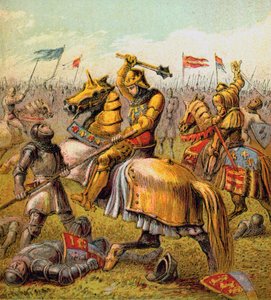 A rózsák háborúja, 1455-1485, 1850 alkotó: Unbekannt