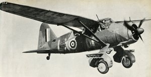 A Westland Lysander, 1941. alkotó: Unbekannt