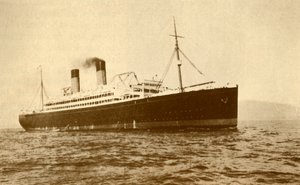 A White Star Liner Doric 16 484 tonna,. alkotó: Unbekannt
