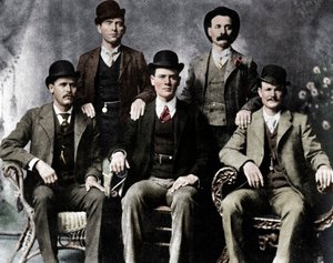 The Wild Bunch, amerikai törvényen kívüli banda, 1901, 1954. alkotó: Unbekannt