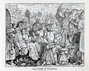 A weinsbergi nők, 1882 alkotó: Unbekannt