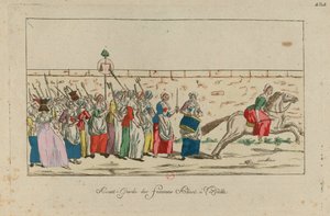 A nők menetelése Versailles-ban, 1789. október 5., 1789. alkotó: Unbekannt