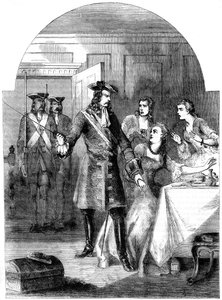 Clementina hercegnő letartóztatása 1702-1735, XVIII. század XIX. alkotó: Unbekannt