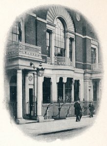 Az öböl ablak, Boodles Club, London, 1900 1901 alkotó: Unbekannt