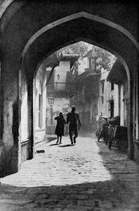 Lucknow bazárja, India, 1930-as évek alkotó: Unbekannt