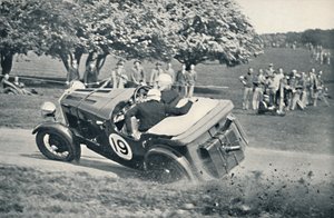 Egy kiömlés kezdete a Donington Parkban, 1937 alkotó: Unbekannt