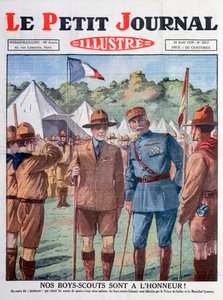 A cserkészfiú kitüntetése, 1929 alkotó: Unbekannt