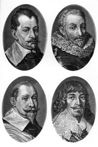 A harmincéves háború fő katonai parancsnokai, 1618-1648 1903 alkotó: Unbekannt