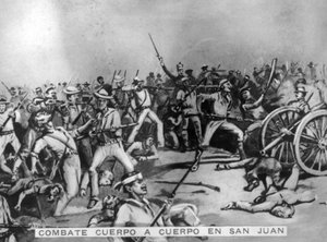 A San Juan-i harc, 1898, 1920-as évek alkotó: Unbekannt