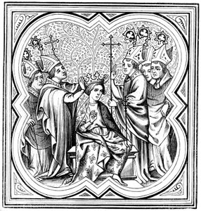 Nagy Károly koronázása 712-814, 14. század 1849 alkotó: Unbekannt