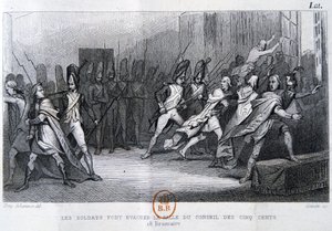 A 18. Brumaire puccsdétat 1799. november 9., XIX. alkotó: Unbekannt