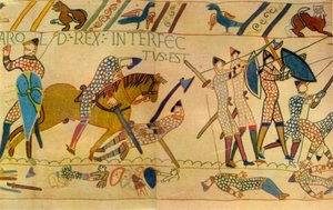 Harold halála a hastingsi csatában, 1066, 1944. alkotó: Unbekannt