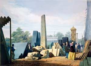A külső, Nagy kiállítás, Hyde Park, London, 1851-1854 alkotó: Unbekannt