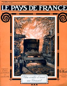 A Le Pays de France címlapja, 1915. augusztus 5 alkotó: Unbekannt
