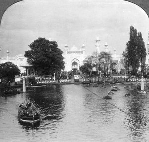 A tó a British Empire kiállításon, Wembley, London, 1925 alkotó: Unbekannt