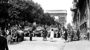 Párizs felszabadítása, 1944. augusztus alkotó: Unbekannt
