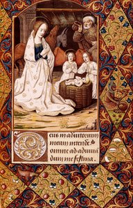A betlehemes (miniatűr) alkotó: Unbekannt