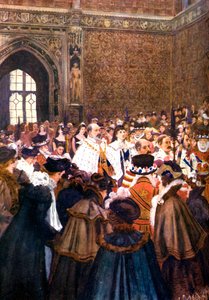 A Parlament megnyitása VII. Edward király által, 1905 alkotó: Unbekannt