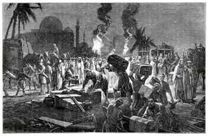 Szárazföldi útvonal, Boulak, Egyiptom, 1900 alkotó: Unbekannt