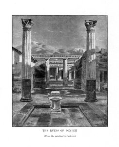 Pompeii romjai, Olaszország, 19. század alkotó: Unbekannt