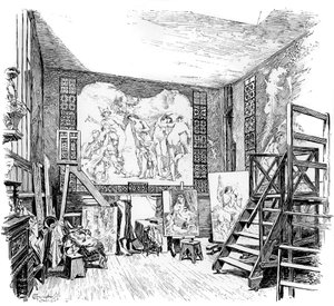 Paul-Jacques-Aime Baudry műterme, 1880-1882 alkotó: Unbekannt