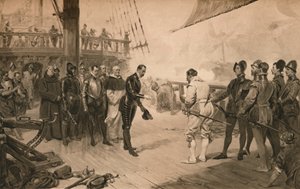 Don Anton átadása Sir Francis Drake-nek, 1579. március 1., 1905 alkotó: Unbekannt