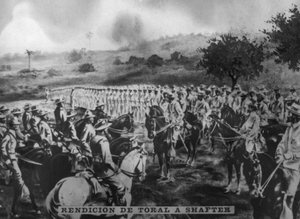 Toral tábornok megadása, 1898, 19120-as évek alkotó: Unbekannt