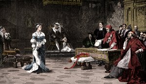 Katalin királyné pere, 1529 1905. alkotó: Unbekannt