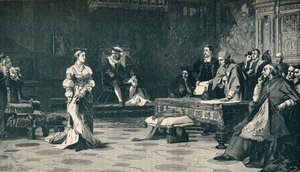 Katalin királyné pere, 1529 1905. alkotó: Unbekannt