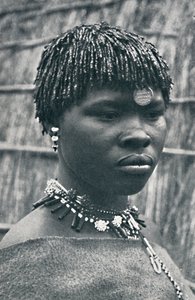 Egy dél-afrikai főnök felesége, 1912 alkotó: Unbekannt